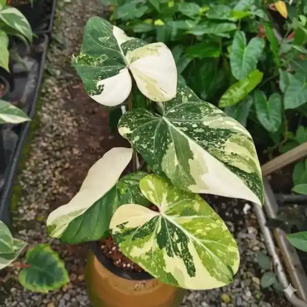 Philodendron gloriosum tricolor