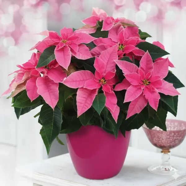 Pink Poinsettia